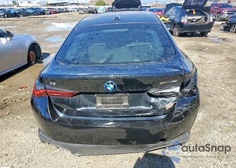 2024 BMW I4 Edrive 40 z USA, uszkodzony, nr VIN WBY73AW05RFS71891